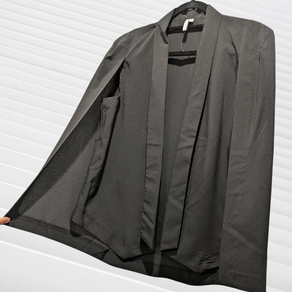 SPACEGIRLZ Black Cape Blazer